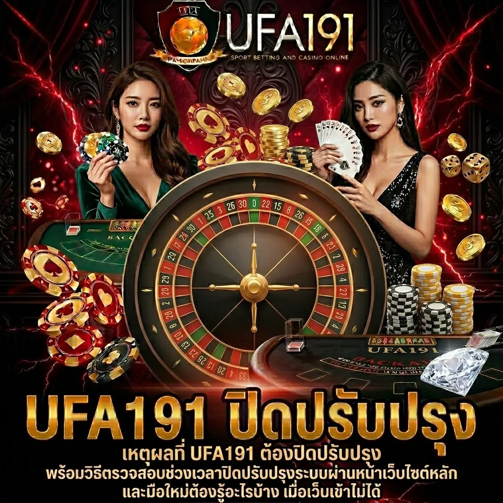 UFA191 ปิดปรับปรุง