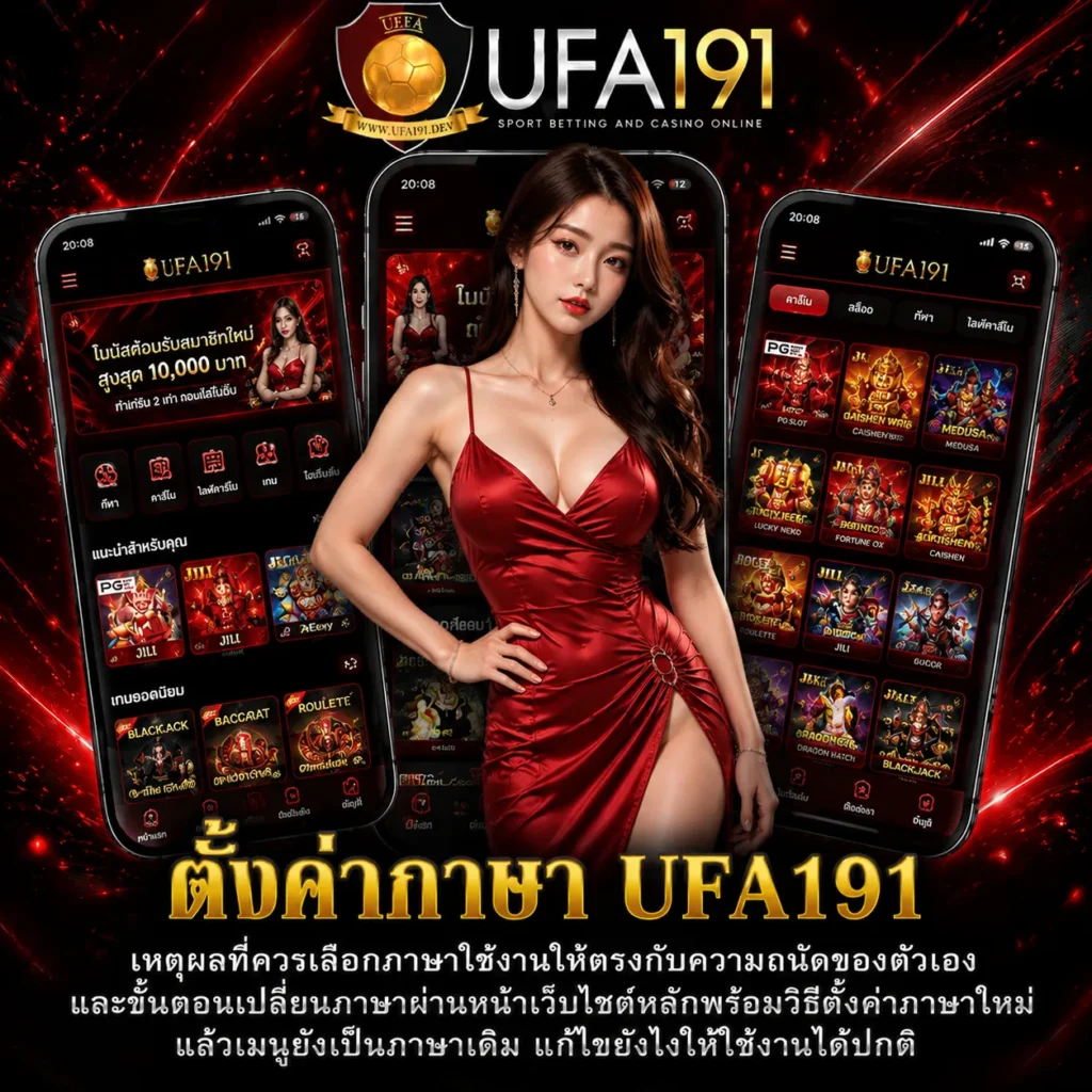 ตั้งค่าภาษา UFA191