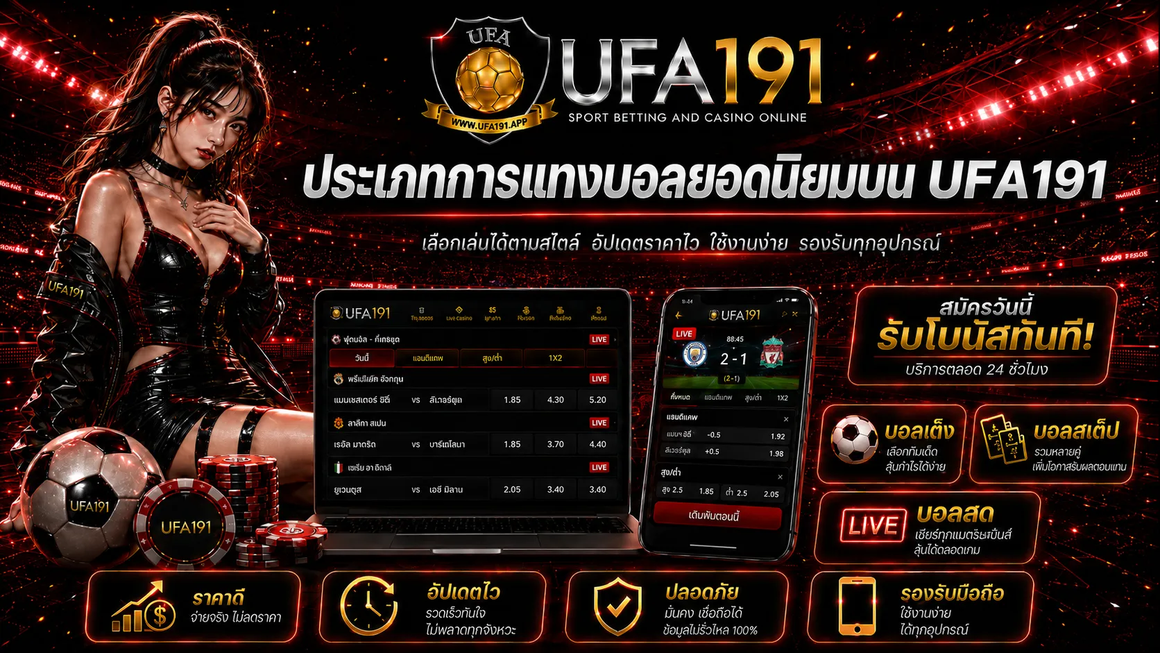 แทงบอลUFA191